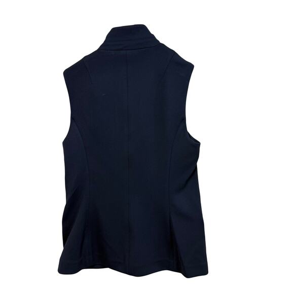 RAG & Bone Sadie Navy Stand Collar Vest - Picture 4 of 7